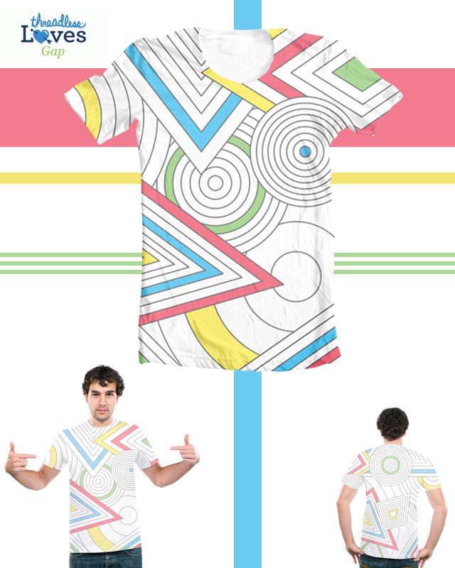 I wear my shapes on my sleeve! I wear my shapes on my sleeve!