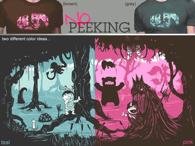 no peeking no peeking